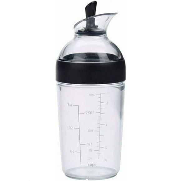 Salad Dressing Container, Condiment Bottles for Mixing Measure, Leakproof, Multipurpose