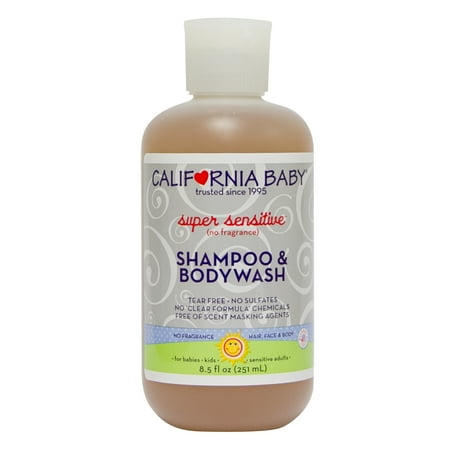 UPC: 0792692001112 | California Baby Super Sensitive Shampoo & Bodywash  8.5 fl oz
