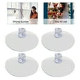 thumbnail image 3 of 50 Pcs Clear Plastic Suction Cup Sucker Pads without Hooks 3CM, 3 of 5