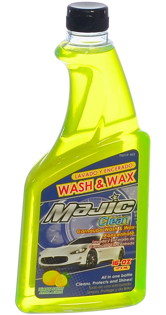 Majic Carnauba Car Wash & Wax Best Way to Clean, Shine & Protect your
