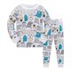 thumbnail image 1 of Pijamas de manga larga para niños y niñas, ropa de dibujos animados, traje encantador de Navidad, ropa de casa para primavera y otoño, 1 of 4
