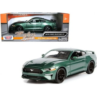 Skill 1 Model Kit Ford Mustang GT Orange Snap Together Model by