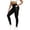 Army Green, variant on Feancey Yoga Leggings for Women with Pocket High Waisted Butt Lifting Workout Leggings Breathable Quick Dry Athletic Tights Color Block Skinny Pants Army Green L