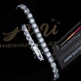 thumbnail image 6 of 0.1-0.3 Carat Moissanite Tennis Necklace for Women Moissanite Chain Mens Moissanite Necklace for Men 925 Sterling Silver Diamond Tennis Necklaces Diamond Tennis Chain for Men, 6 of 6