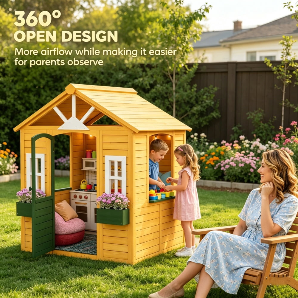 Wooden Playhouse
