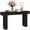 Black, variant on Memoryfield 63" Farmhouse Console Table, Vintage Minimalist Sofa Table Behind Couch for Entryway Hallway Living Room Foyer, Brown