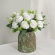 thumbnail image 5 of Hermoso ramo de flores artificiales de seda falsa para boda, San Valentín, decoración nupcial, 5 of 5