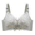 thumbnail image 1 of Sujetador sexy para mujer Copa ultrafina Sin anillo de acero Ropa interior Sujetador para dormir recogido Fridja  nalpqowj31413, 1 of 3