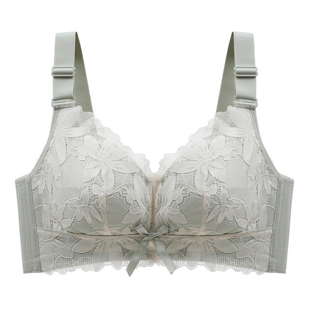 Sujetador sexy para mujer Copa ultrafina Sin anillo de acero Ropa interior Sujetador para dormir recogido Fridja nalpqowj31413
