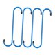 thumbnail image 5 of Juego de 4 pinzas de freno universales parciales colgantes con puntas de goma para automóviles, camiones, Azul, 5 of 8