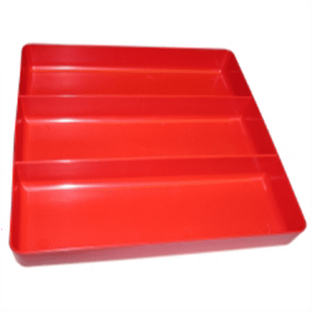 VIM Tools 3-Compartment Plastic Tray Organizer, 10.5 in. x 10.5 in.