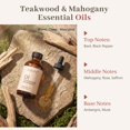 thumbnail image 2 of Aceite esencial Auelife de madera de teca y caoba 118 ml para difusores, 2 of 7
