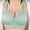 Green, variant on loopsun Womens Plus Size Bra,Woman's Embroidered Glossy Comfortable Breathable Bra Underwear No Rims