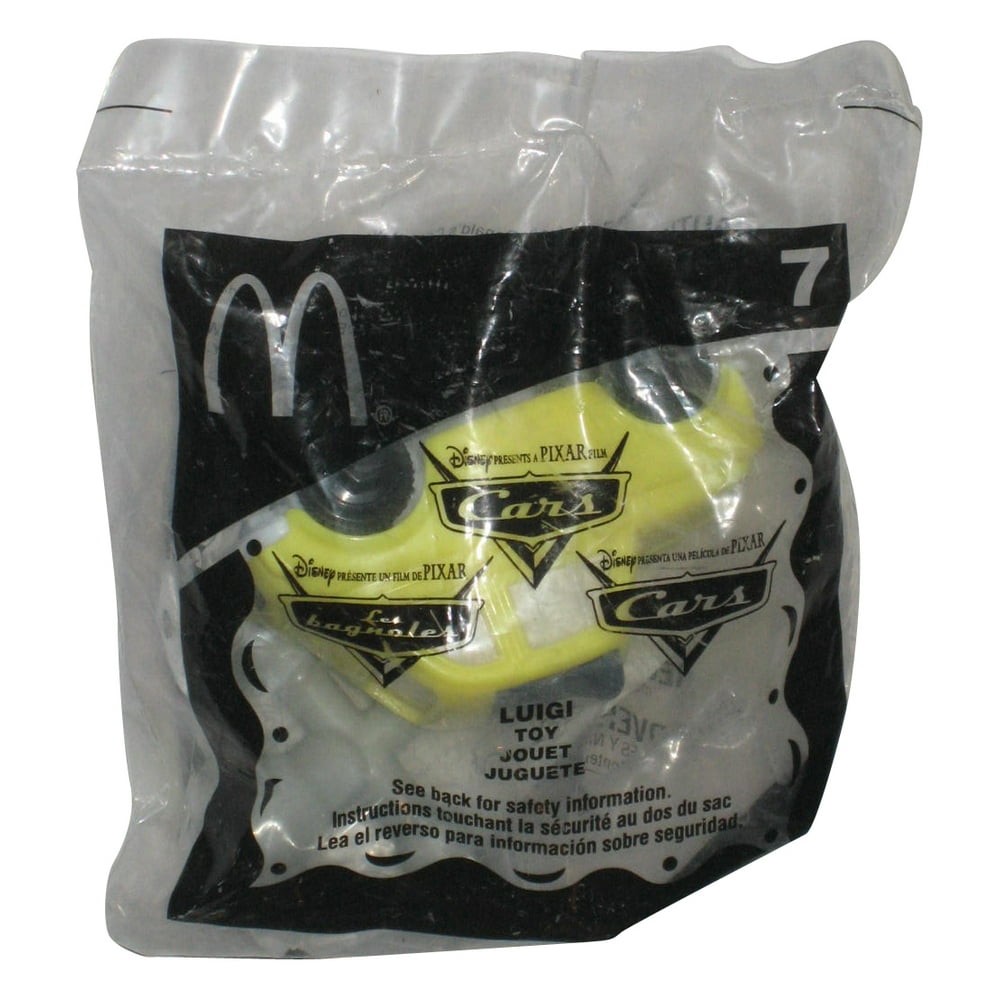 Disney Pixar Cars Movie McDonalds Happy Meal Luigi Toy Car 7