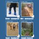 thumbnail image 5 of Polainas impermeables para nieve para esquí y montañismo con protección contra la arena, resistentes para senderismo y deportes de invierno (par de 2) Aestivo | Azul | AESTIVO, 5 of 6