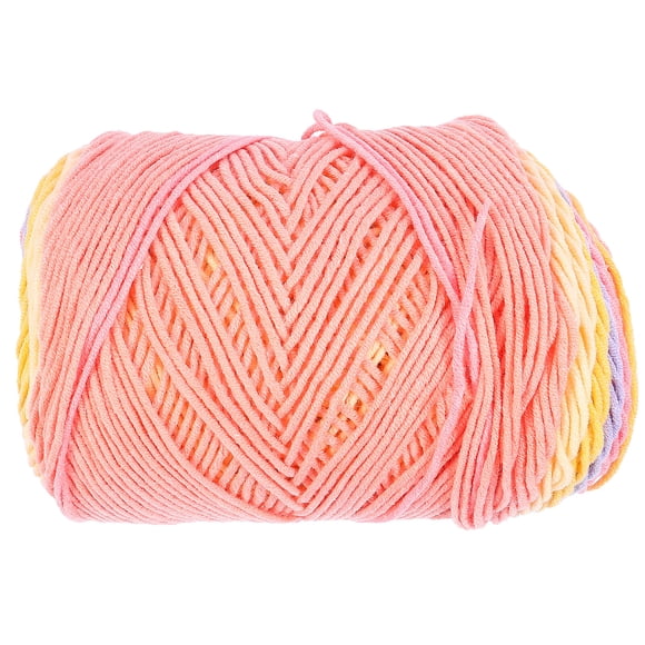 Knitting Cord Multi Colored For Dolls Carpets Pillows 1 Roll