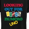 thumbnail image 3 of Uno - Looking Out for Numero Uno - Women's Short Sleeve Graphic T-Shirt, 3 of 5