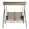 Abba Patio Outdoor Swing Canopy Hammock 2 Seat Porch Furniture with