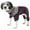 MultiColor, variant on Pet Life ® Active 'Embarker' 4-Way Stretch Fitness Yoga Full Body Dog Tracksuit