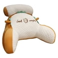 thumbnail image 1 of Flmtop Bed Rest Reading Pillow with Arm Support Cartoon Print Detachable Backrest Support Sofa Couch Pillow Cushion, 1 of 11