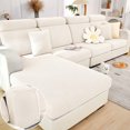 thumbnail image 2 of CJC L-Shaped Sectional Sofa Cover, Stretch Couch Cushion Slipcovers, Wear-Resistant Cushion Case Replacement, 12 Colors, 2 of 9
