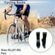 thumbnail image 2 of Calcetines de ciclismo únicos, impermeables y transpirables, anti-fricción, para exteriores, en gris, azul y negro, tamaño XL (47-50), 1 par, patrón a rayas., 2 of 7