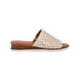 thumbnail image 3 of Gentle Souls by Kenneth Cole Womens Angie Leather Slip On Slide Sandals, 3 of 3