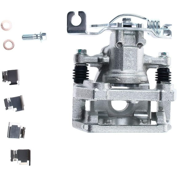 A-Premium Brake Caliper with Bracket Compatible with Ford Five Hundred 500 Freestyle 2005-2007 Taurus Taurus X 2008-2009 Rear Driver Side