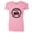 Light Pink, variant on PleaseMeTees™ Womens From Born Made In Michigan MI Logo Label HQ Tee