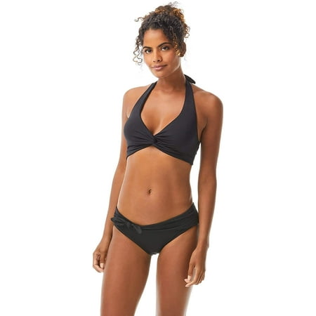 Kate Spade New York Palm Beach Knotted Halter Bikini Top w/Removable Soft  Cups | Walmart Canada