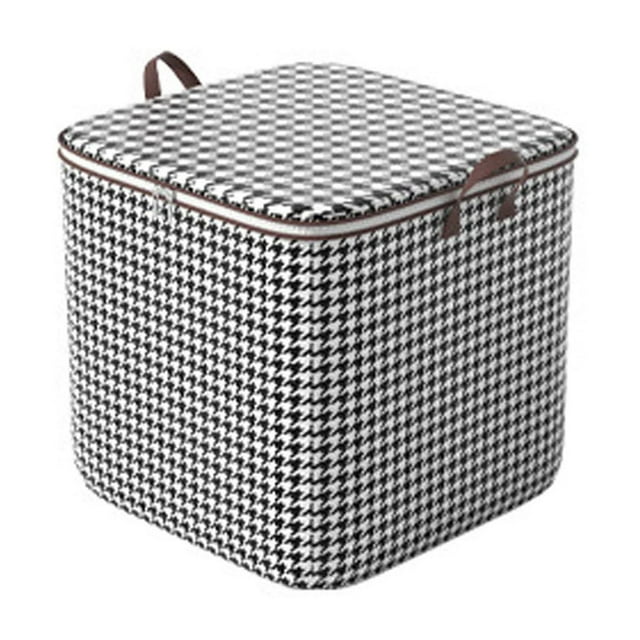 Hearth & Gear Clothes Storage Bag Portable Wardrobe Sorting Storage Bag Stackable Organizer Large Capacity Clothes Storage Bag With Reinforced Handle Zipper Space For Pillow Suitcase Bags for Storage