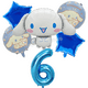 thumbnail image 3 of Cinnamoroll-Ballones de cumpleaños para niñas, decoración de fiesta, traje de globos con números, adornos Kawaii, telón de fondo, decoración para Baby Shower, regalo, 3 of 5