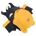 thumbnail image 3 of Mochila escolar para niños, mochila de tela con diseño de murciélago de dibujos animados, para guardería, color amarillo, 3 of 9