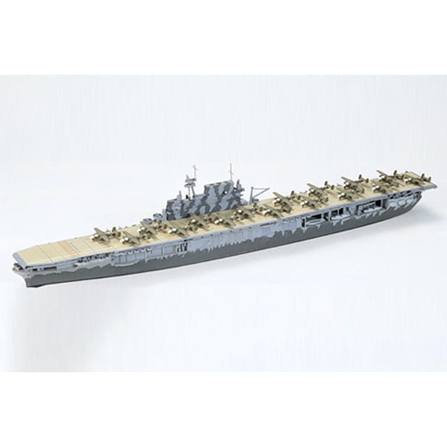 TAMIYA 1:700 Scale Ship Plastic Model Kit U.S. Aircraft Carrier Hornet #110 (77510) 1:700 Scale Plastic Model Kit