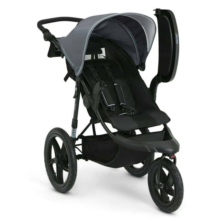 Jeep Adventure Umbrella Stroller グレー Jeep Unlimited Reversible Handle Stroller, Grey Tweed