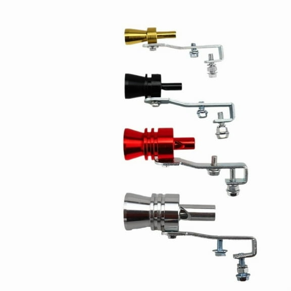 Universal Car Turbo Whistle Car Styling Tunning Muffler Exhaust Pipe Auto Blow-off Valve Simulator for All Cars S/M/L/XL