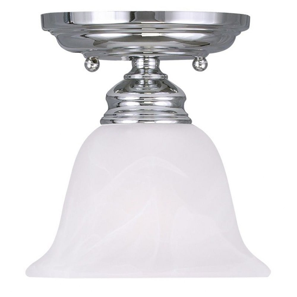 St Hawthorns 1 Light Flush Mount in Traditional Style 6.25