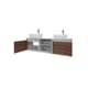 thumbnail image 2 of Gabinete De Baño Para Lavamanos Doble DARCY Minimalista, 2 of 7