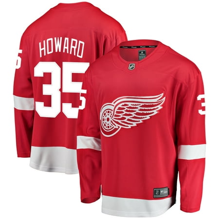 Jimmy Howard Detroit Red Wings Fanatics Branded Youth Breakaway Player Jersey -
