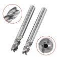 thumbnail image 4 of 2pcs HSS 6mm 4 Flutes End Mill Metal Cuttting Engraving Milling Machine Bit CNC Tool, 4 of 4