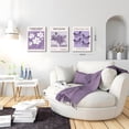 thumbnail image 3 of Van Gogh Canvas Wall Art Set Of 3  Purple Lavender Flower Market Decor Paintings Picasso Butterfly Aesthetic Posters Prints Room For Teen Dorm Bedroom Bathroom 12x16in Framed, 3 of 8