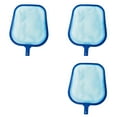thumbnail image 1 of Transemion Filet de Sauvetage de Piscine Professionnel Ajustable Robuste Attrape-Feuilles Maille Plastique Renforcer Écumoire Filets Accessoire pour Déchets Bleu Environ 25-30 x 44cm 3Ensemble, 1 of 1