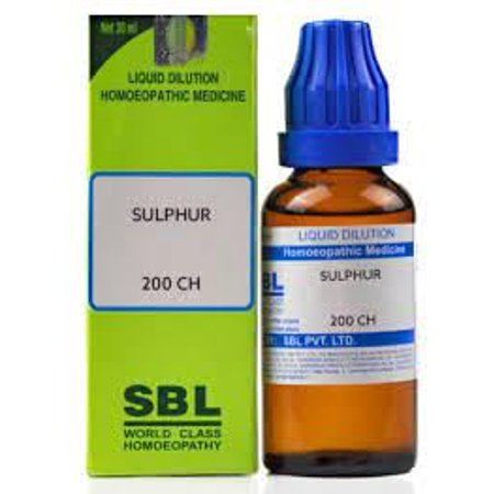 SBL Sulphur Dilution 200 CH