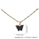thumbnail image 3 of Collar con colgante de mariposas para San Valentín para adolescentes, cadena de clavícula ajustable estilo tarjeta vintage, ideal como regalo para San Valentín, collar de metal., 3 of 6