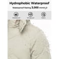 thumbnail image 6 of Wantdo Women's Hooded Winter Jacket Warm Winter Puffer Jacket Windproof Bubble Coat Oatmeal S, 6 of 8