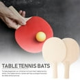 thumbnail image 6 of 2 Pcs DIY Table Tennis Racket Frescobol Game Prop Personal Training, 6 of 6