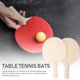 thumbnail image 3 of FOLOYORI 2Ud Paddle De Ping Pong Para Entrenamiento DIY Material Madera Color Marrón Para Coordinación, 3 of 8