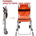 thumbnail image 2 of EMS Stair Chair Medical Emergency Evacuation 2 Wheel Lifting Climbing Wheelchair, 2 of 12
