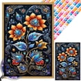 thumbnail image 1 of Kit 5D DIY Con Cuentas Cuadradas Parcial AB 45x65cm, 1 of 9
