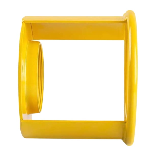 Protector de regulador de cilindro de acetileno de 3-1/2 x 12, protección de válvula, accesorios de metal resistentes de alto rendimiento, tapa